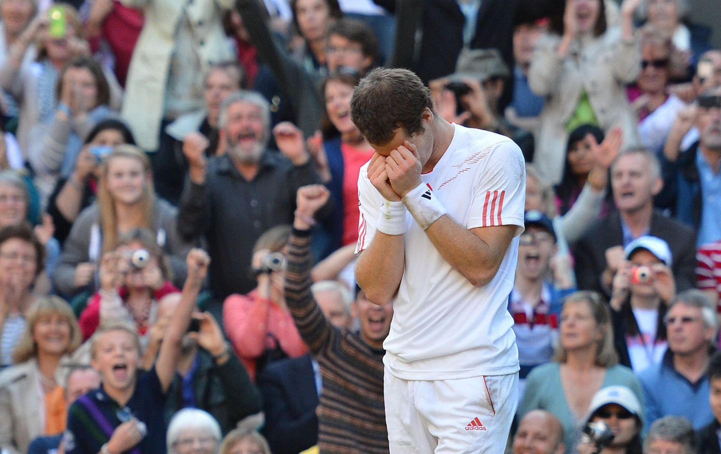 Andy Murraypärast võitu Wimbledoni poolfinaalis.