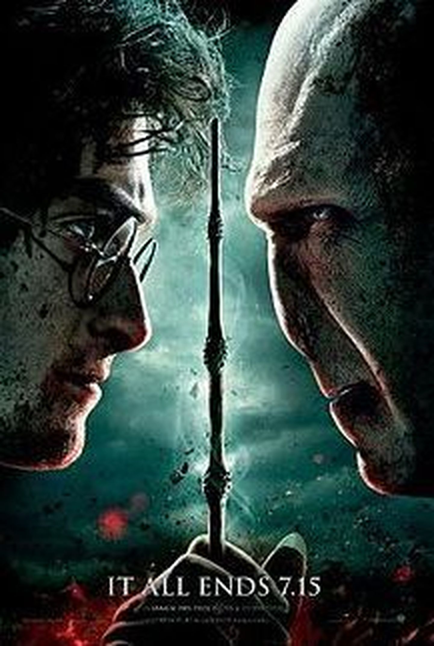 Filmi «Harry Potter and the Deathly Hallows- Part 2» reklaamplakat