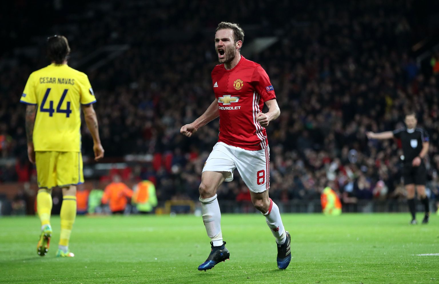 Juan Mata lõi Rostovile olulise värava, mis kindlustas Manchester Unitedile Euroopa liigas koha parema meeskonna seas.