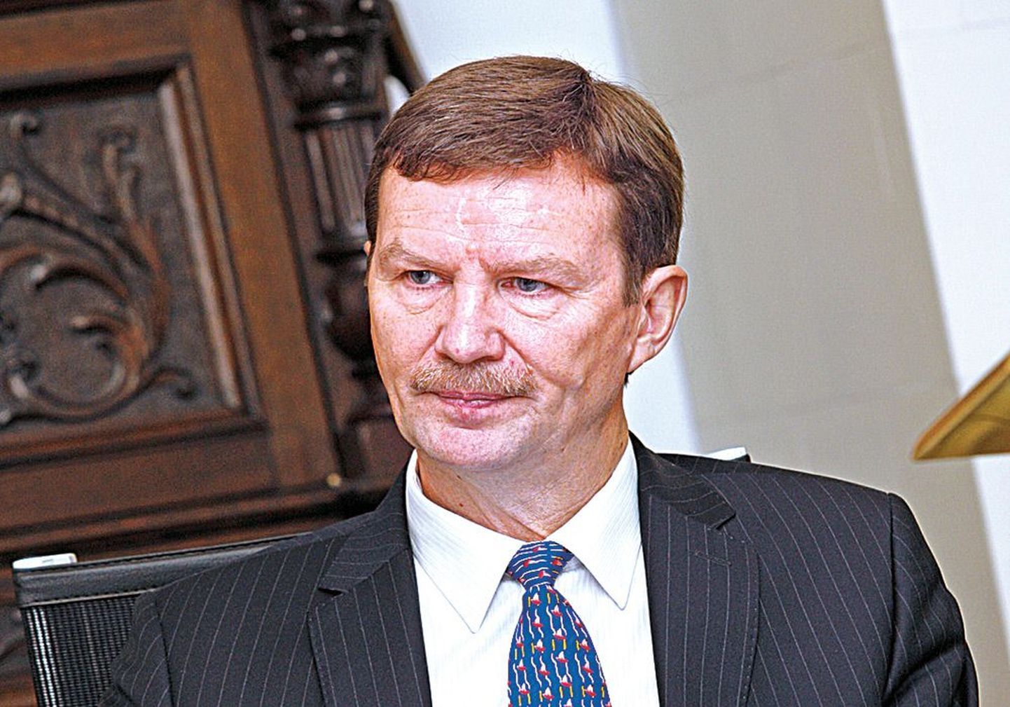 Ректор Тартуского университета Волли Кальм.