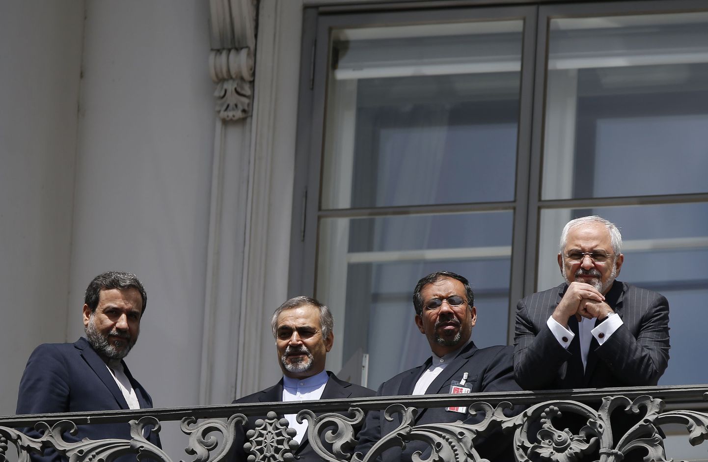 Iraani delegatsioon kõnelustel.