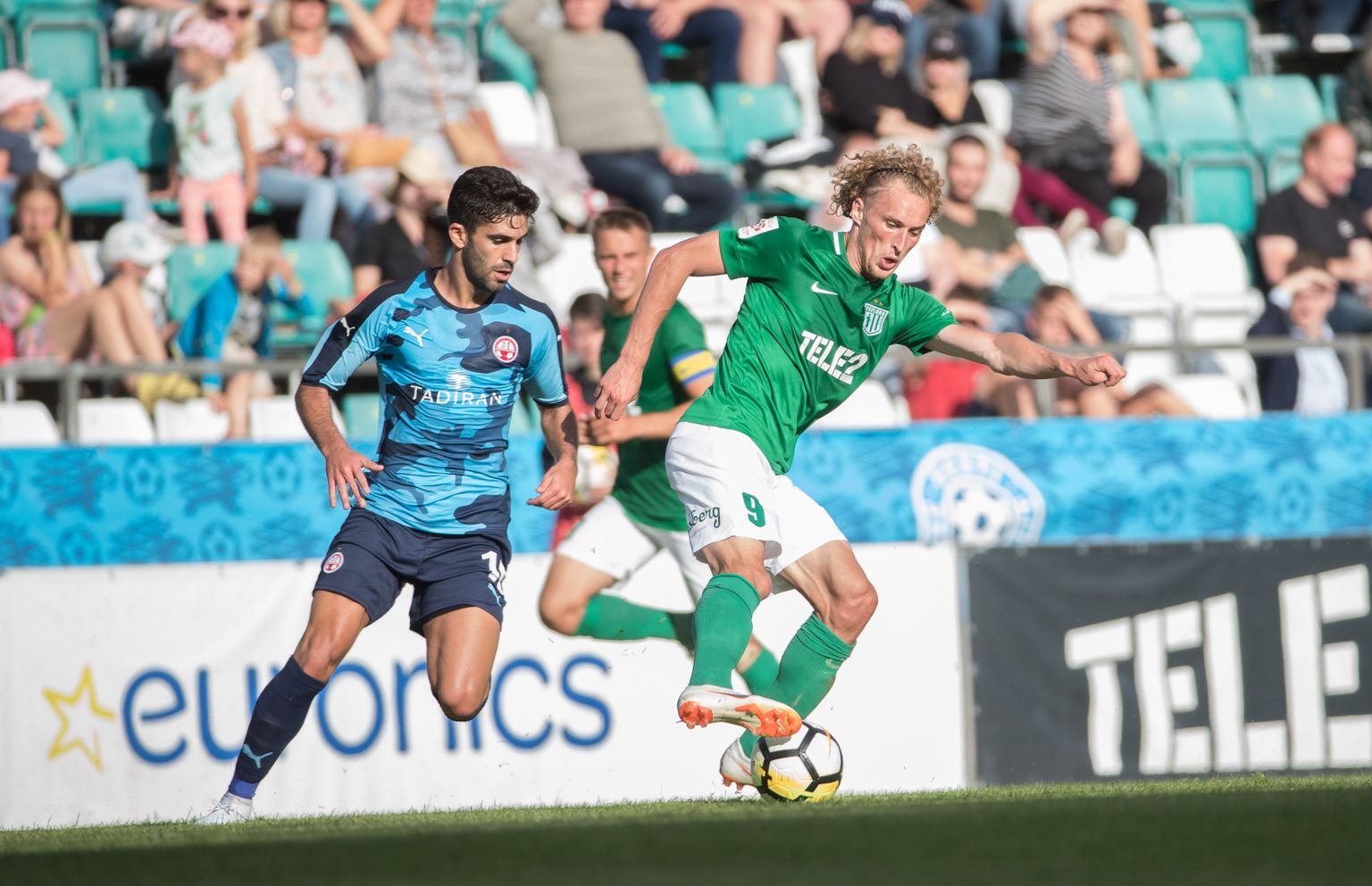 Ainsa Eesti klubina jätkab mänge eurosarjas Flora, kuid sedagi vaid seetõttu, et Meistrite liigast avatõkkel pudenejale on tänavu ette nähtud lunastusvõimalus Euroopa liigas.
Football
tl/Foto Tairo Lutter/EESTI MEEDIA