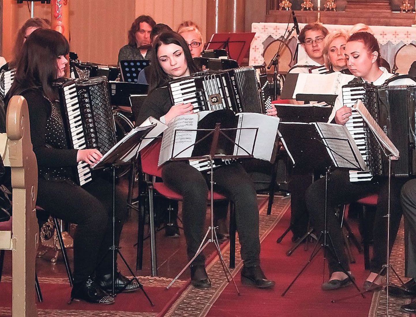 Üks festivali põhisündmusi oli kolme Balti riigi akordioniste ühendava orkestri Baltic Tremolo kokkutulemine.
