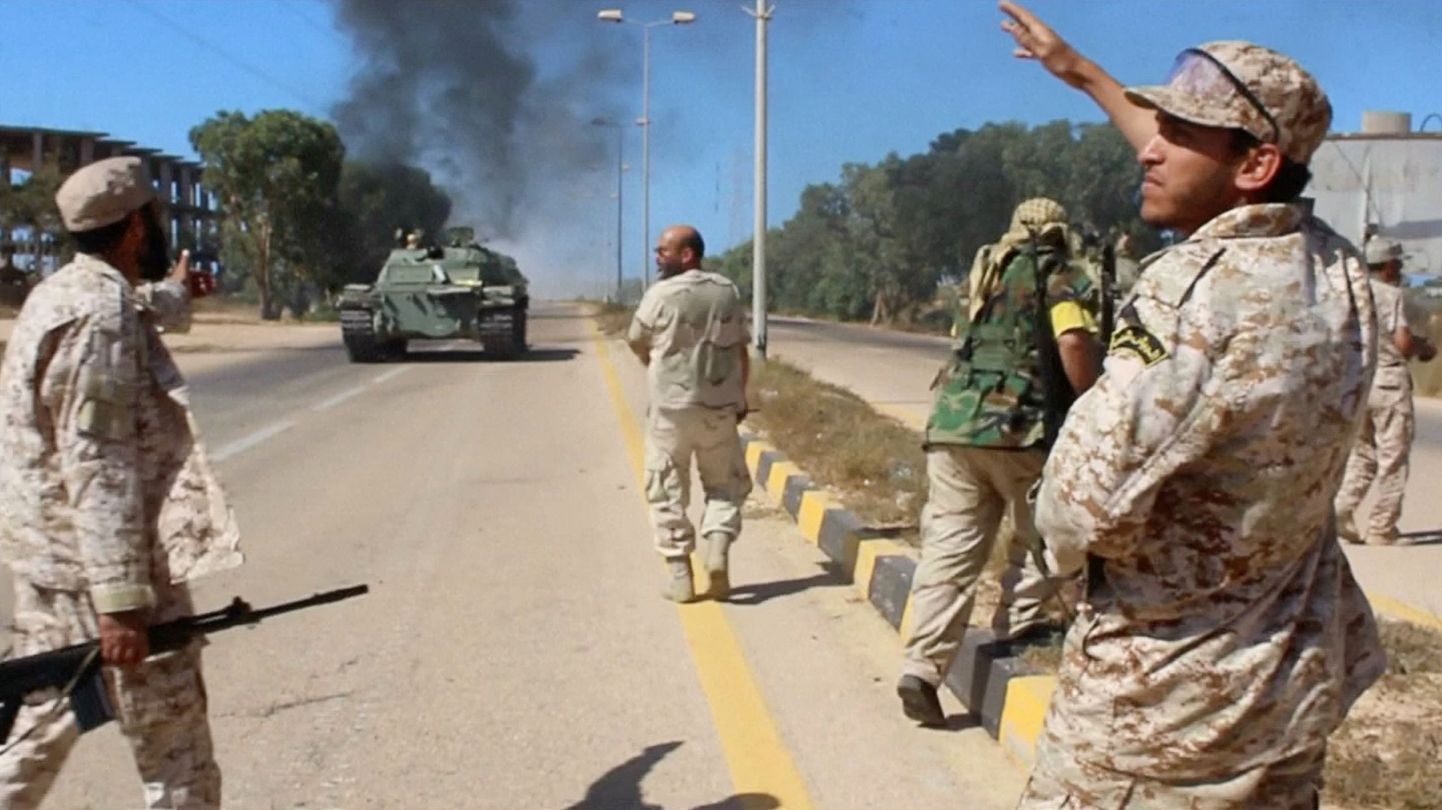 Liibüa sõdurid.