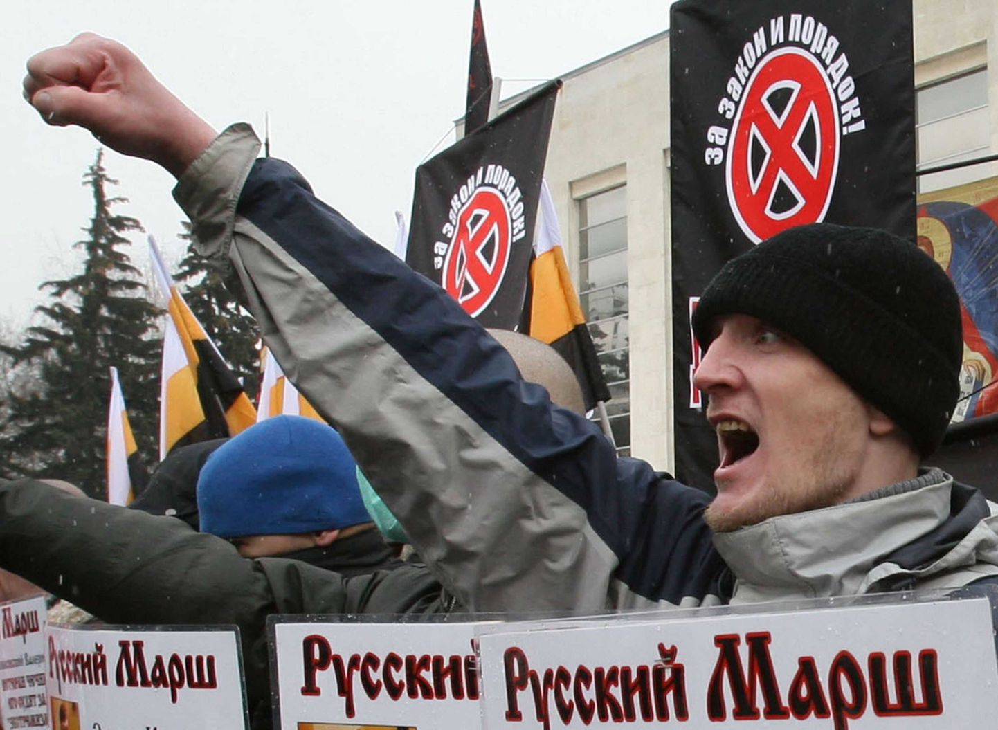Vene paremäärmuslaste meeleavaldus.