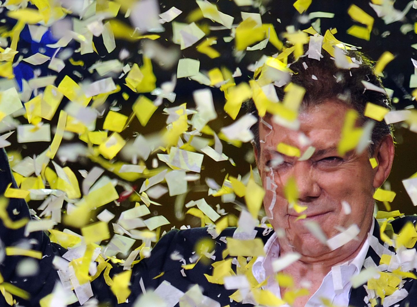 Colombia uus president vahetult pärast võidukat sõnumit