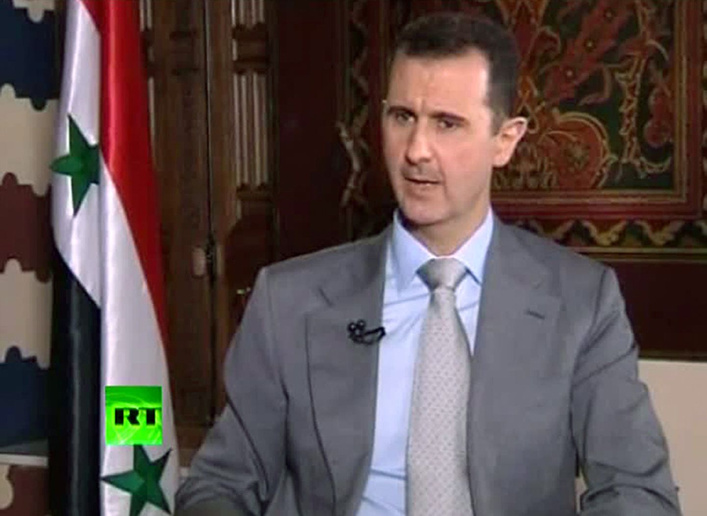 Süüria president Bashar al-Assad anab intervjuud telekanalile Russia Today (RT).