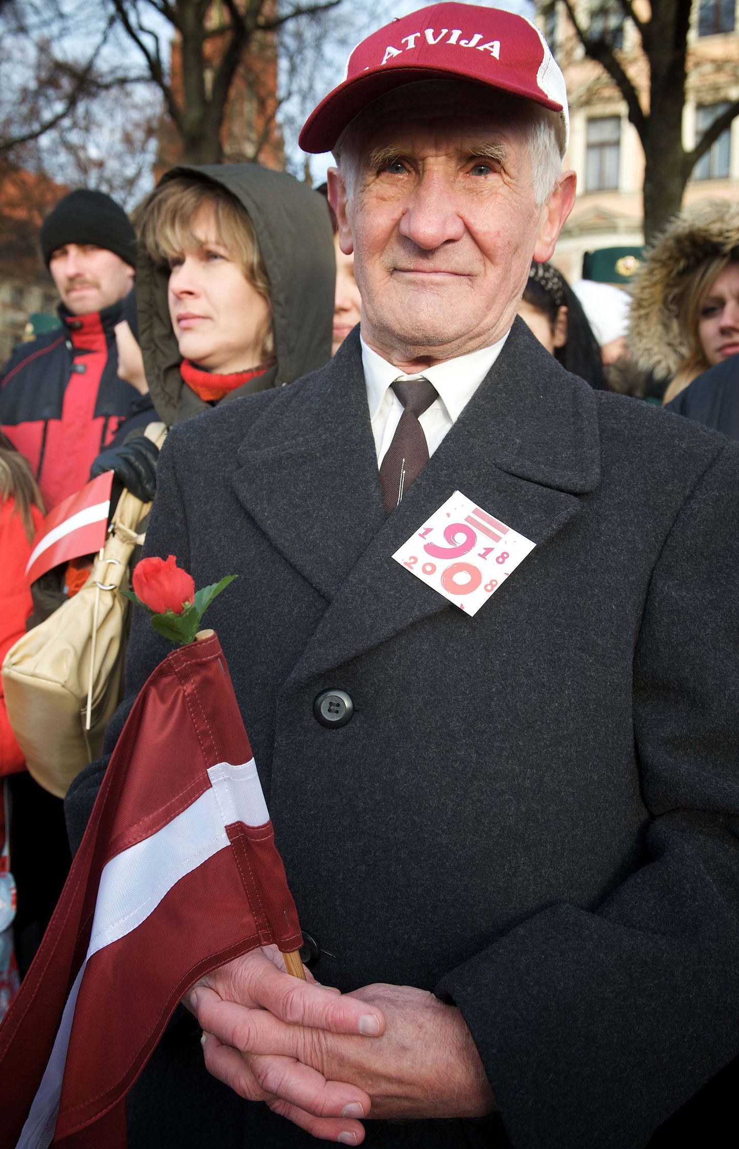 Läti pensionär.
