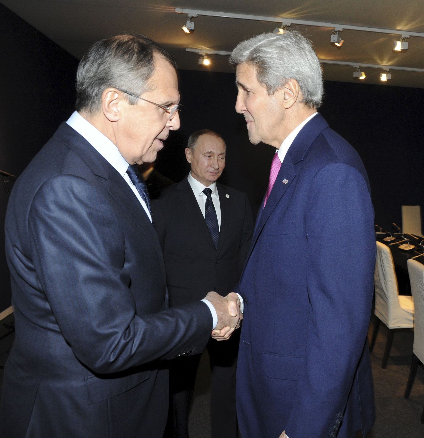 Vene välisminister Sergei Lavrov ja USA välisminister John Kerry.