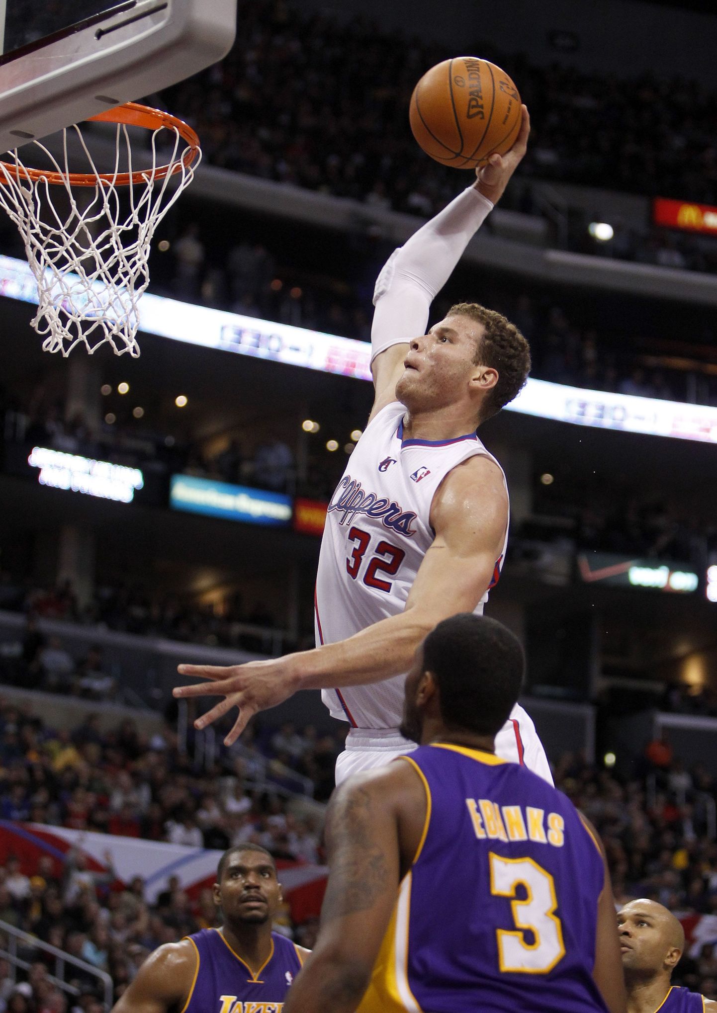 Los Angeles Clippersi staar Blake Griffin.