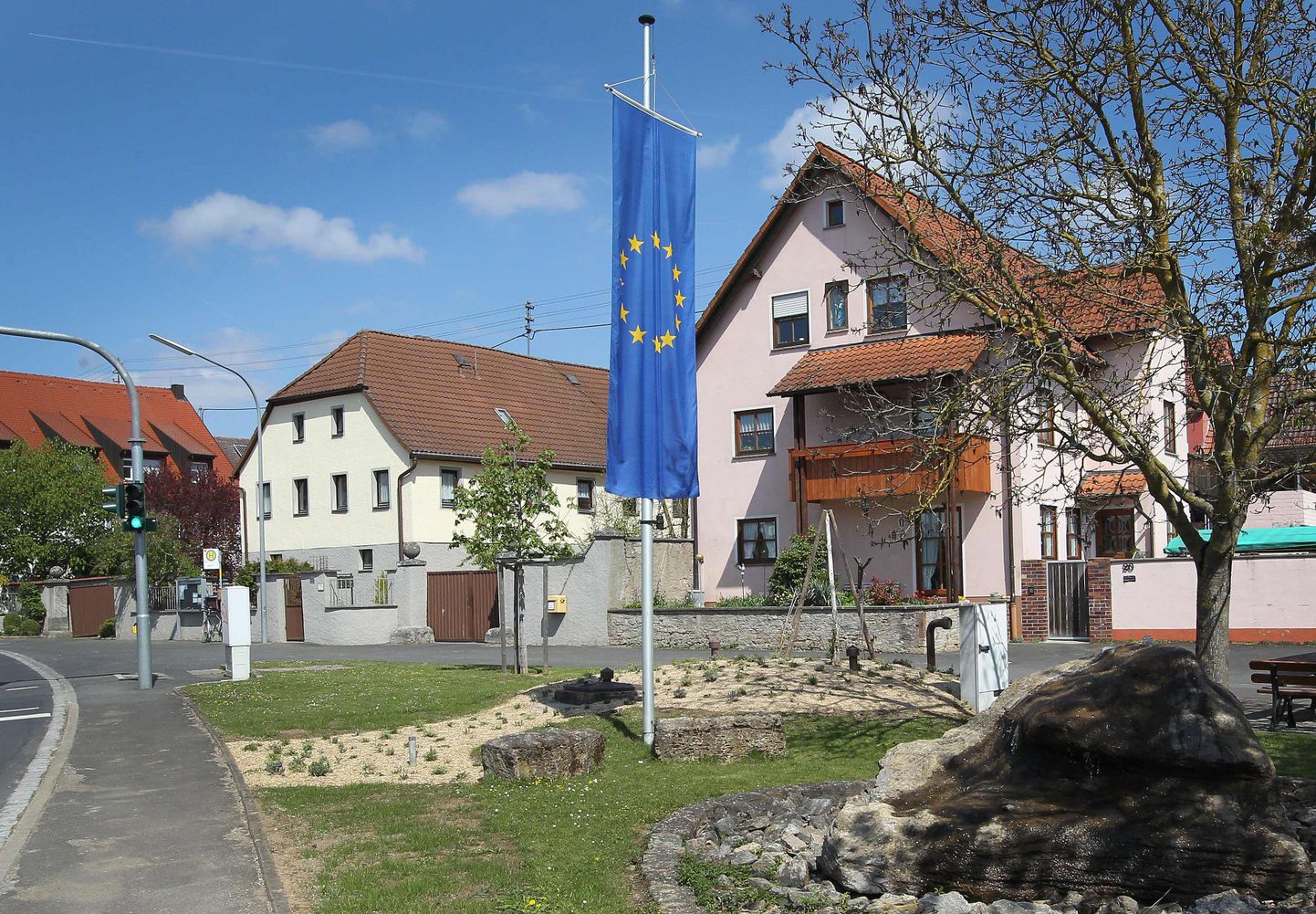 Würzburgi lähedal asuvast Gadheimi külast saab 2019. aastal Euroopa Liidu geograafiline keskpunkt.