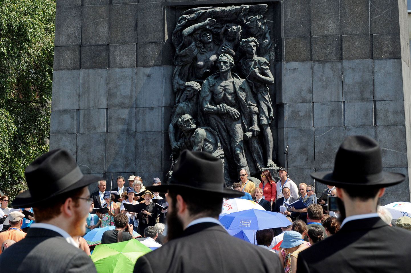 Holokausti mälestusmärk Varssavis.