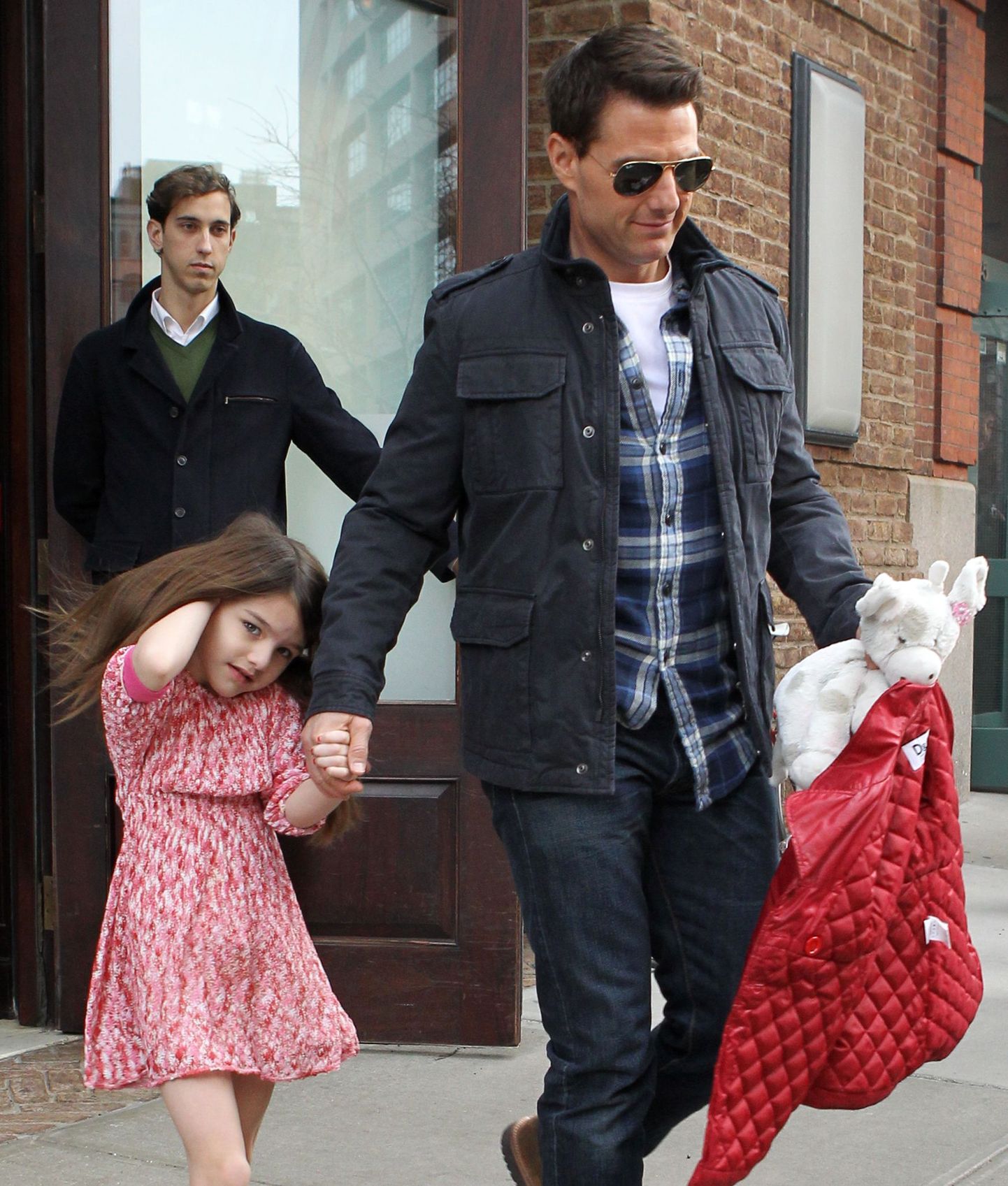 Tom Cruise tütrega.