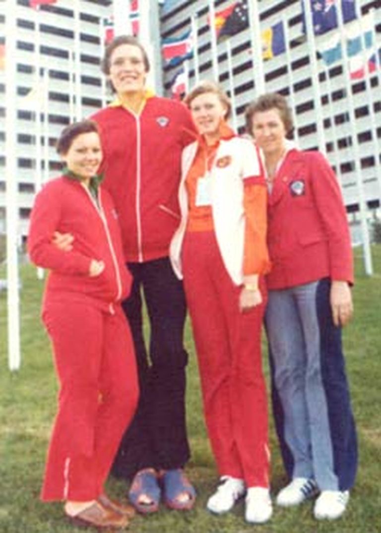 Olimpiskajās spēlēs Monreālā. 1976. gadā 
