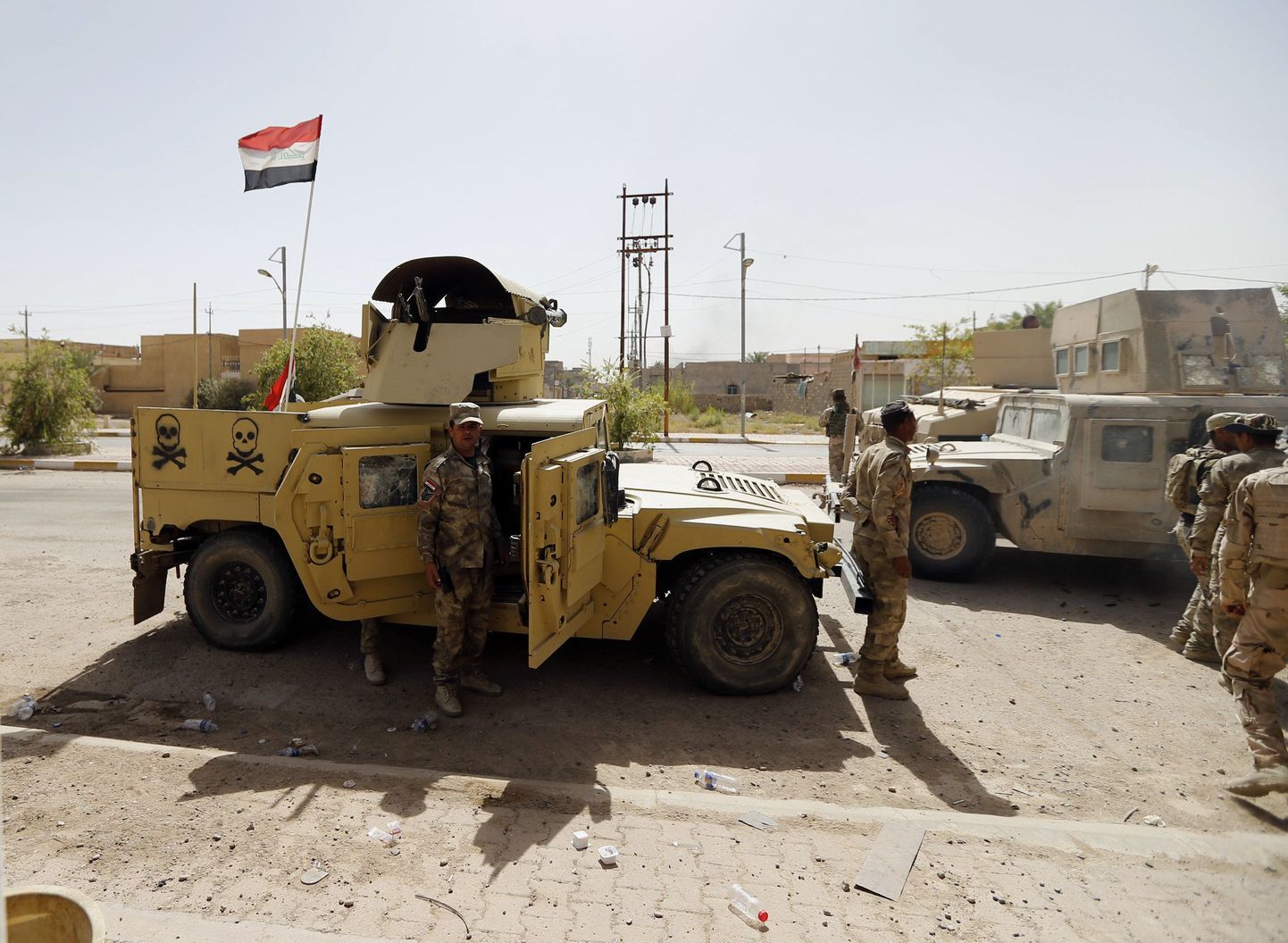 Iraagi julgeolekujõud Fallujah' kesklinnas