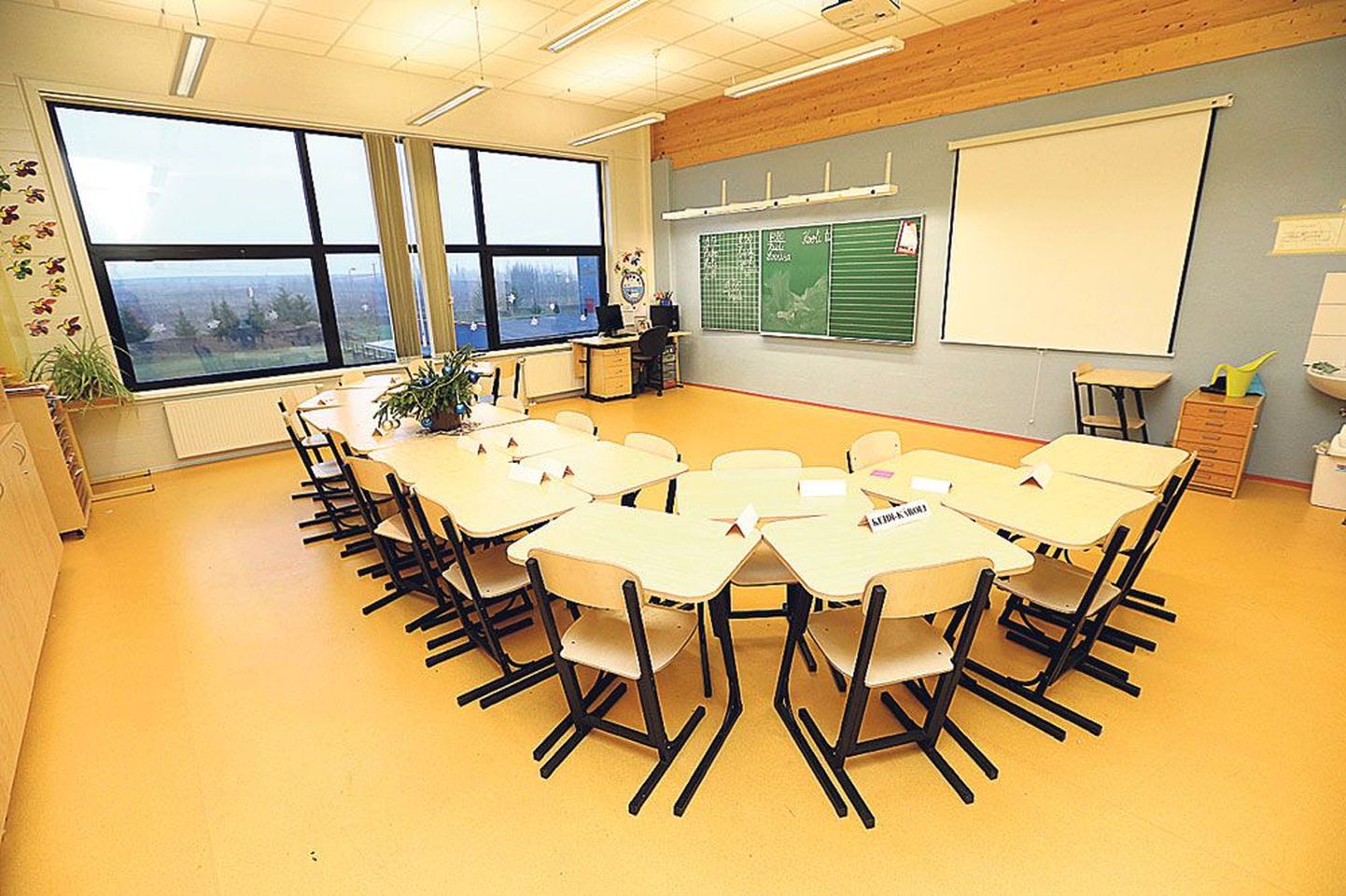 Lähte kooli algklassimaja ruum 202 on üks enim õpilasi haisuga kiusanud ruume.