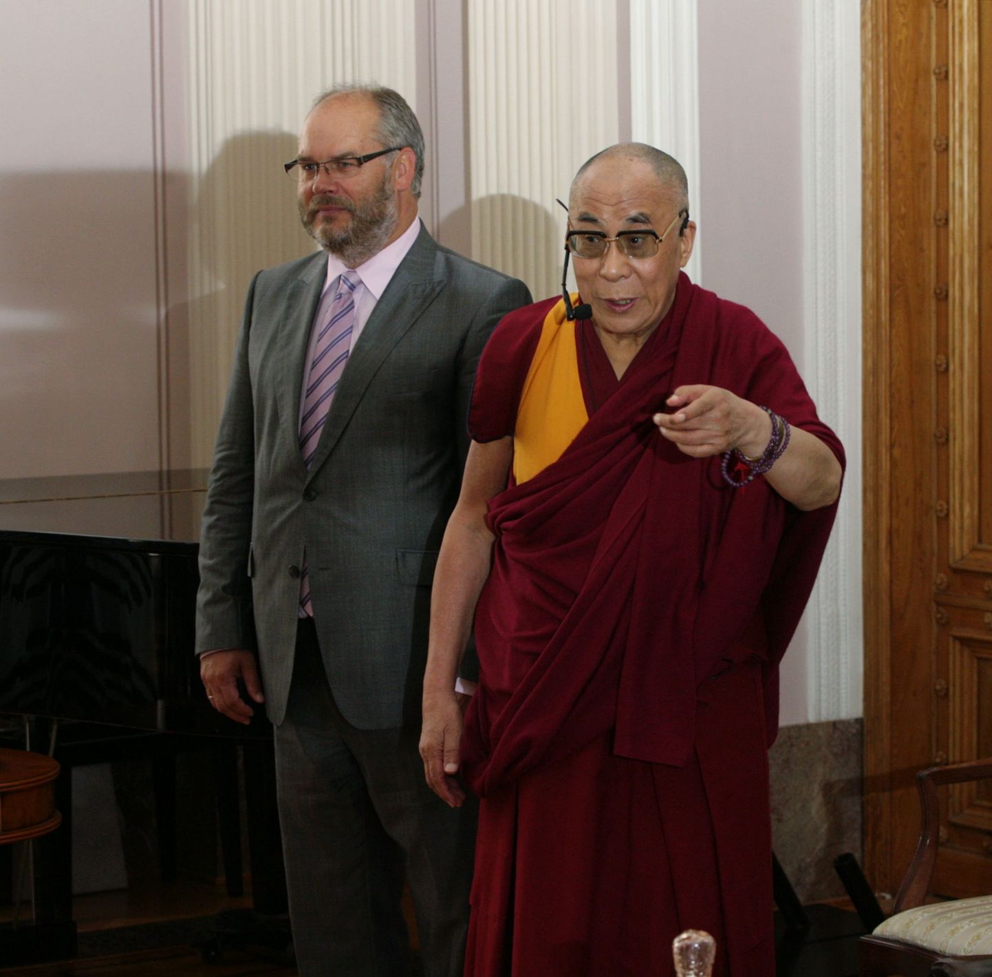 Далай-лама в Академии наук в Таллинне
