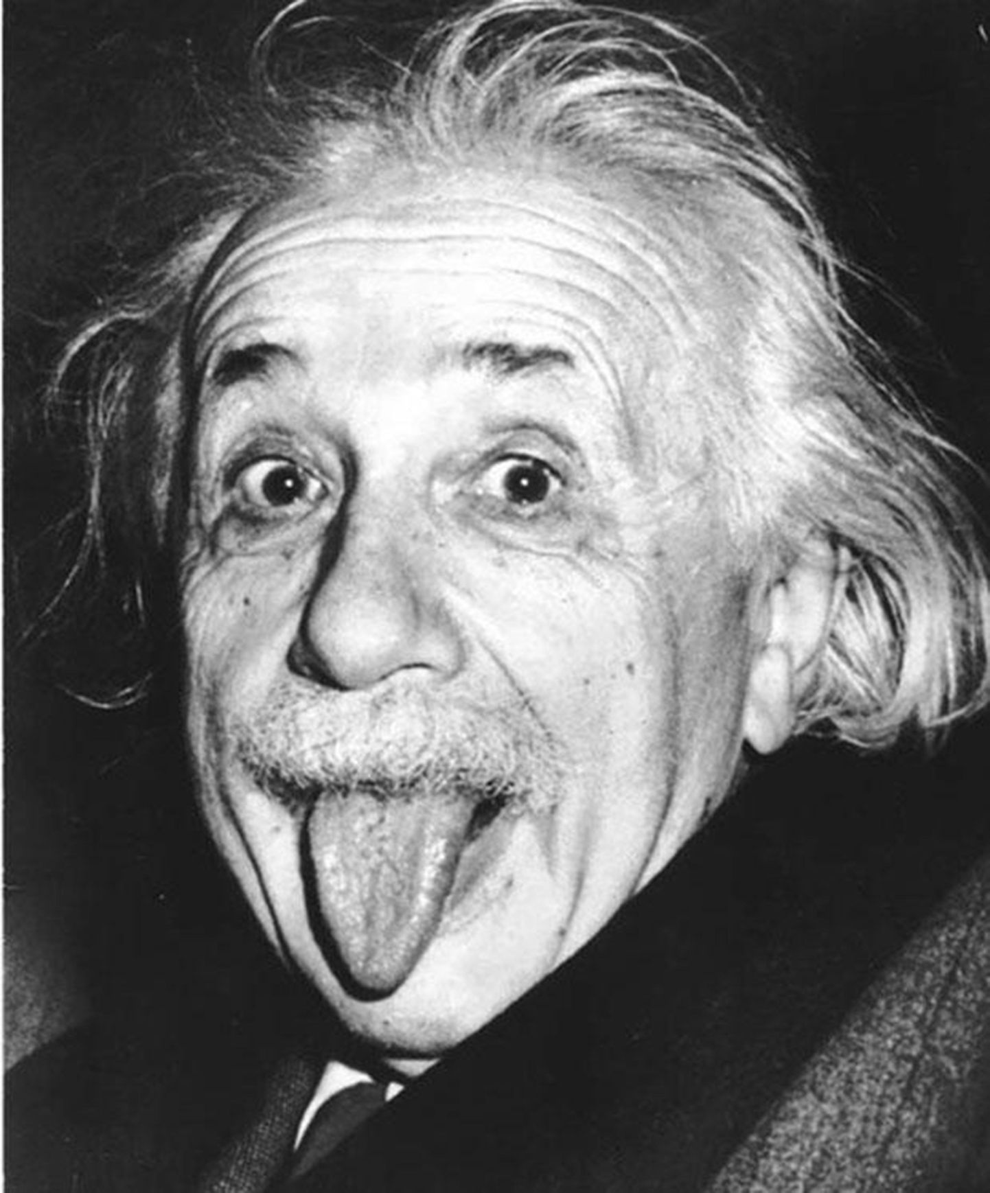 Знаменитое фото с Альбертом Эйнштейном.