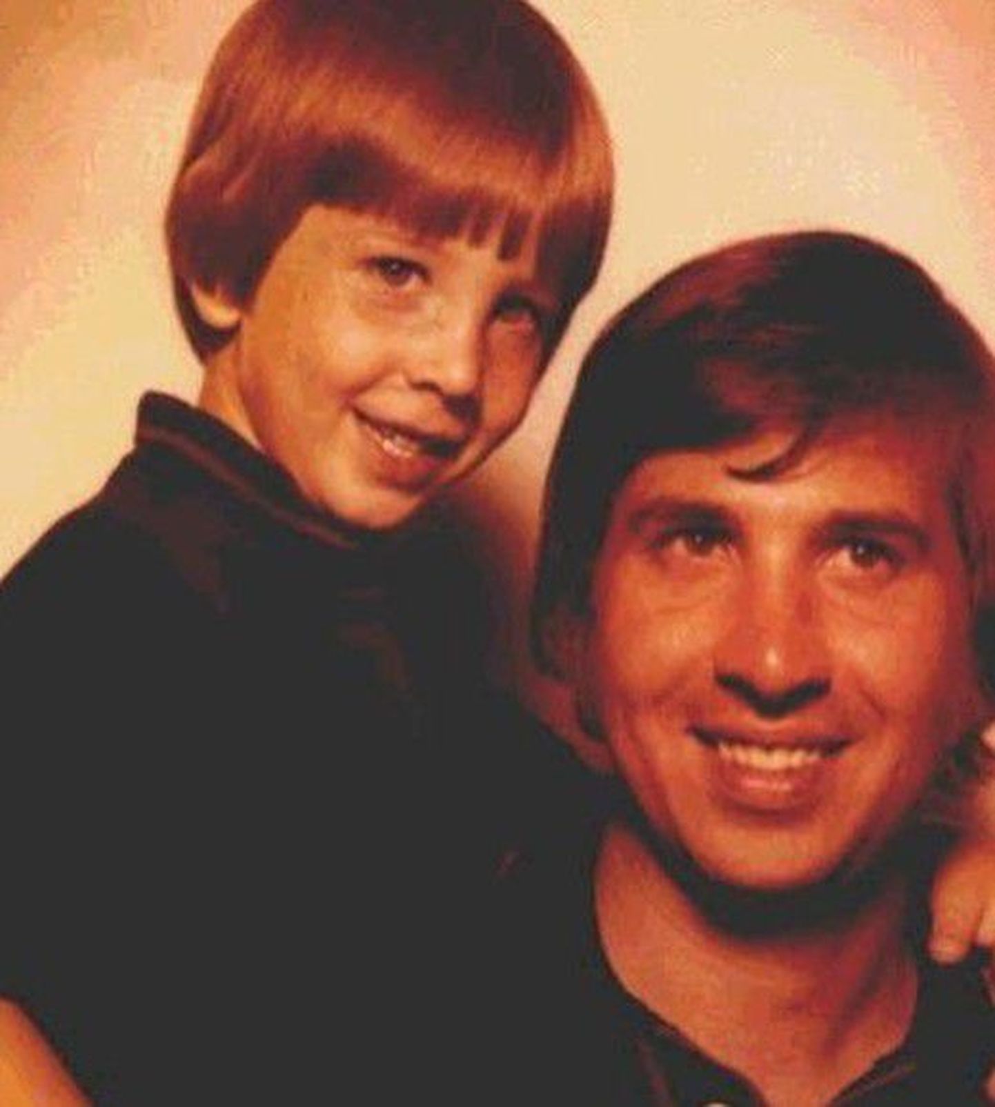 Marilyn Manson (Brian Warner) ja tema isa Hugh Warner