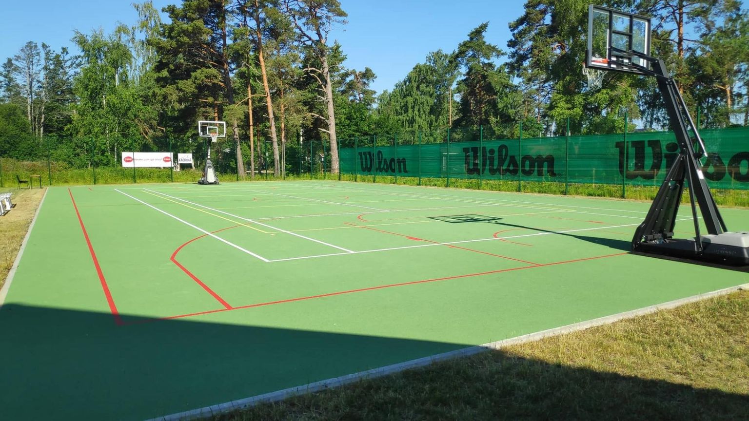 Eisma spordiväljak ootab liikumissõpru.