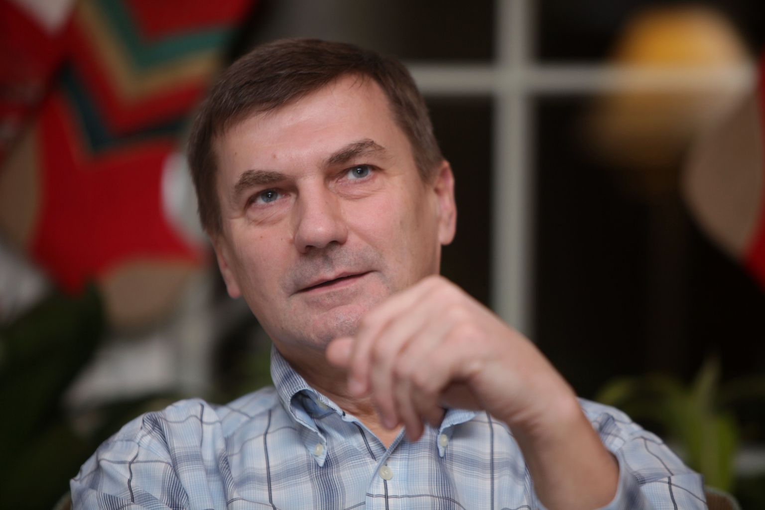 Peaminister Andrus Ansip.