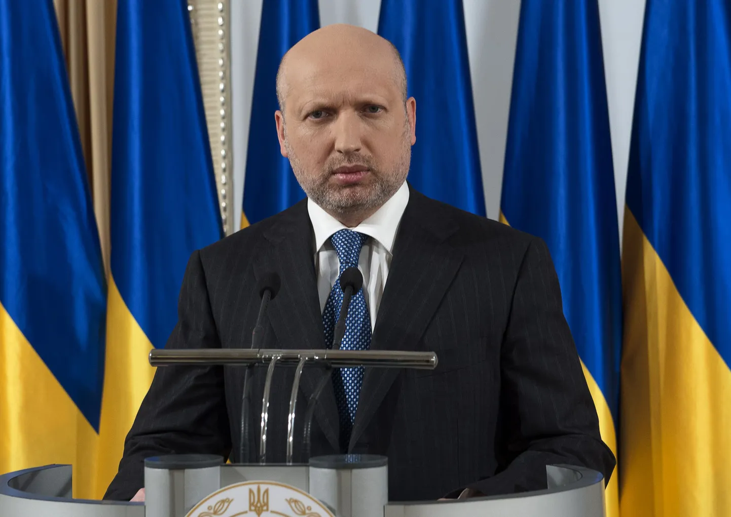 Ukraina presidendi kohusetäitja Oleksandr Turtšõnov.