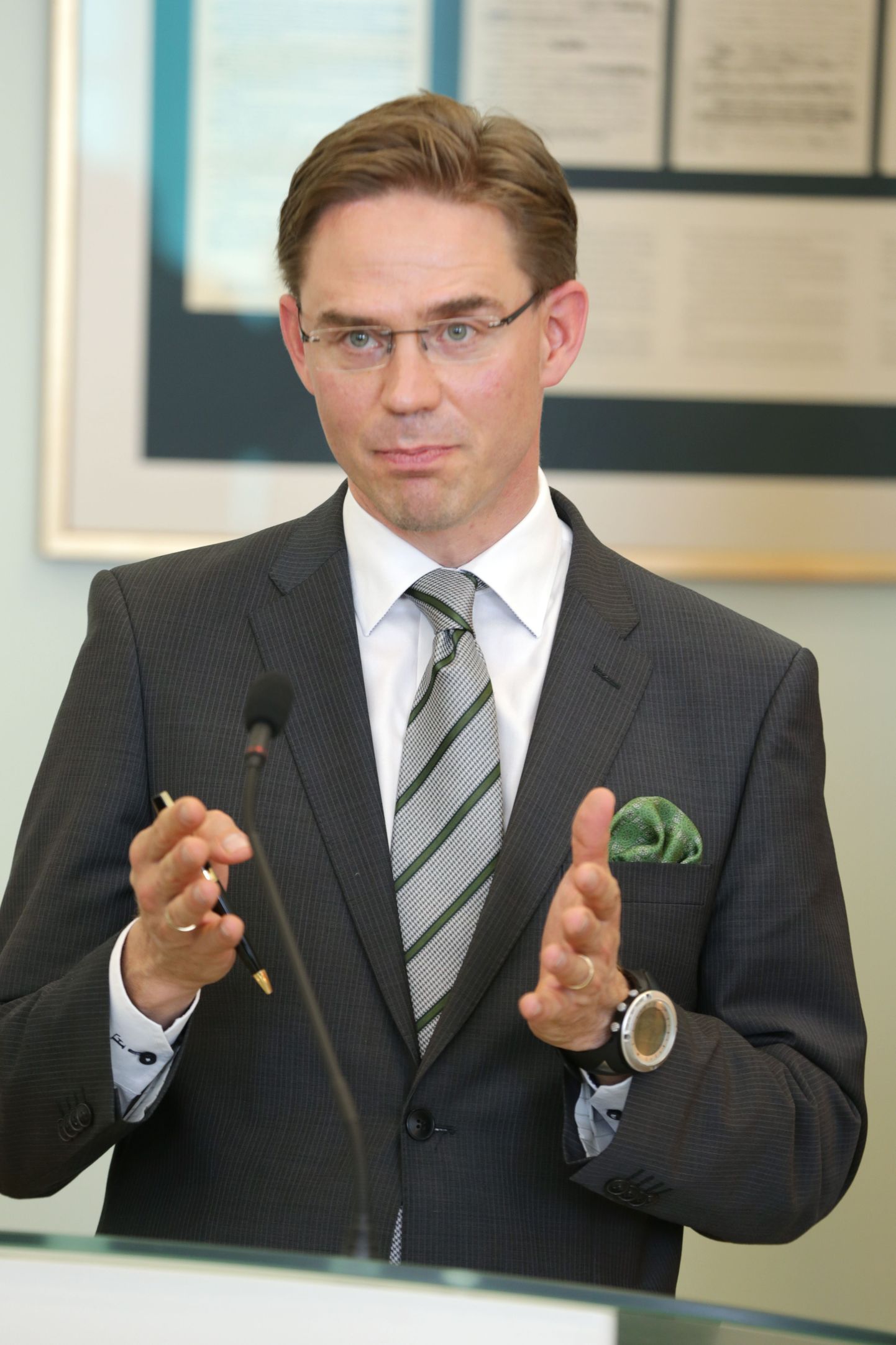 Премьер-министр Финляндии Юрки Катайнен.