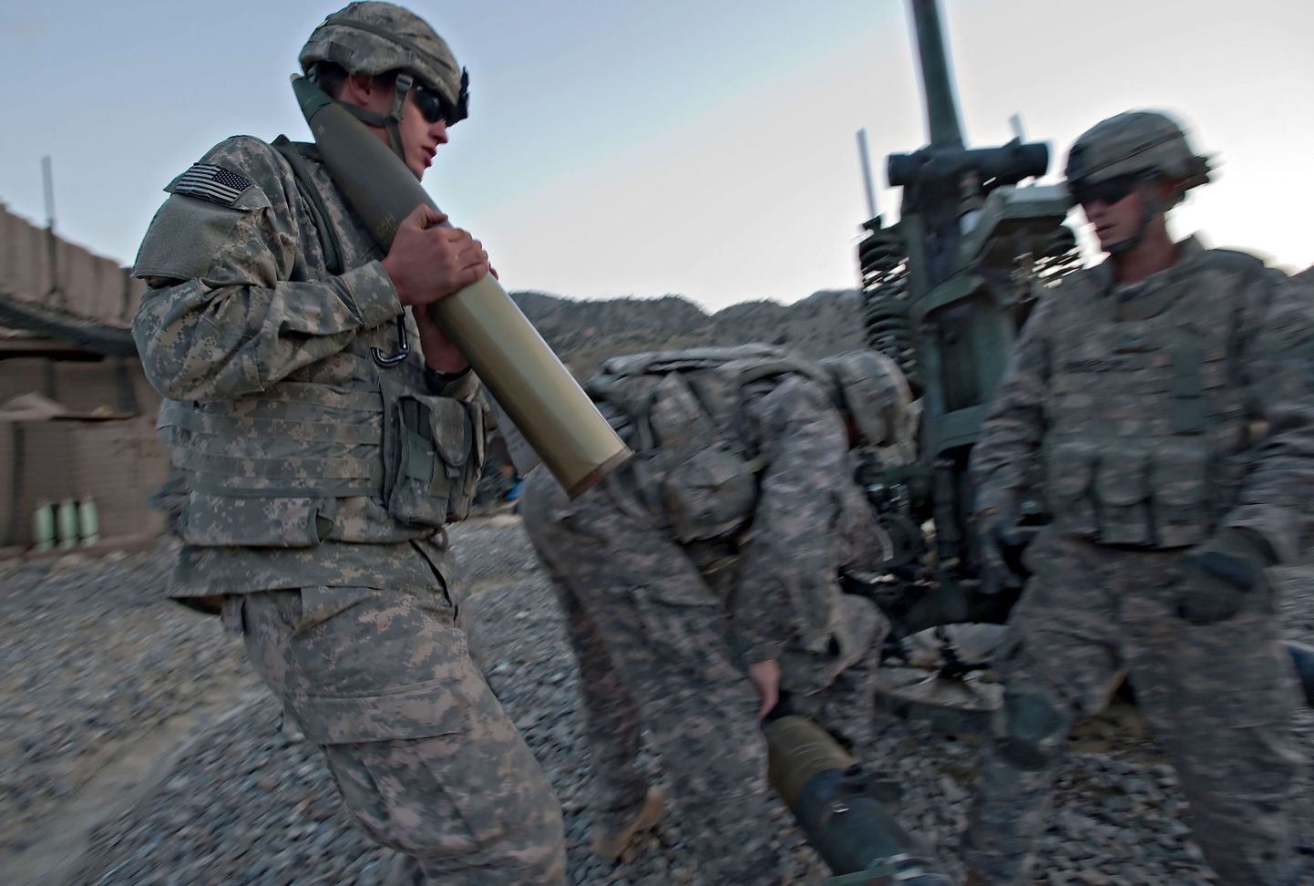 Ameerika Ühendriikide sõdurid Afganistanis Paktia provintsis.
