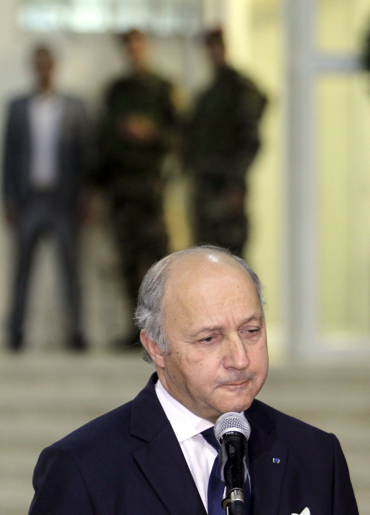 Prantsuse välisminister Laurent Fabius ütles, et Prantsusmaa on pikka aega toetanud palestiinlaste riikluspüüdeid.