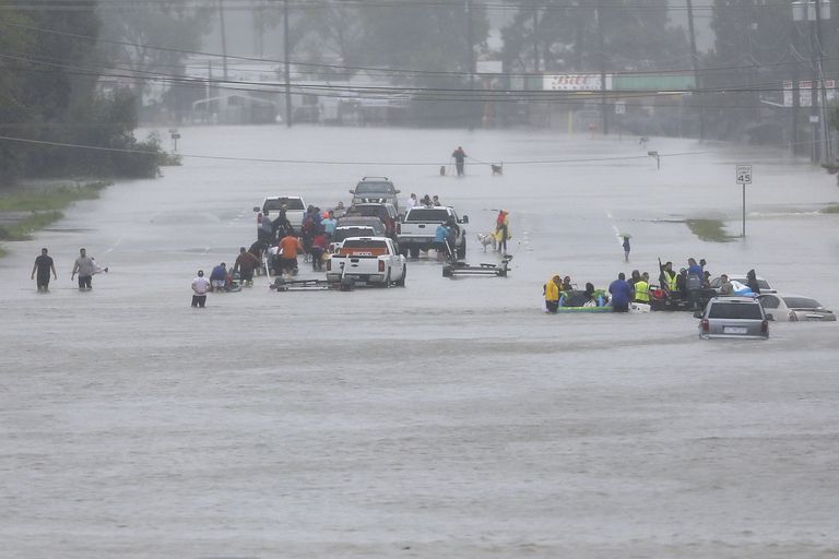 Päästeoperatsioon Texase üleujutusalal