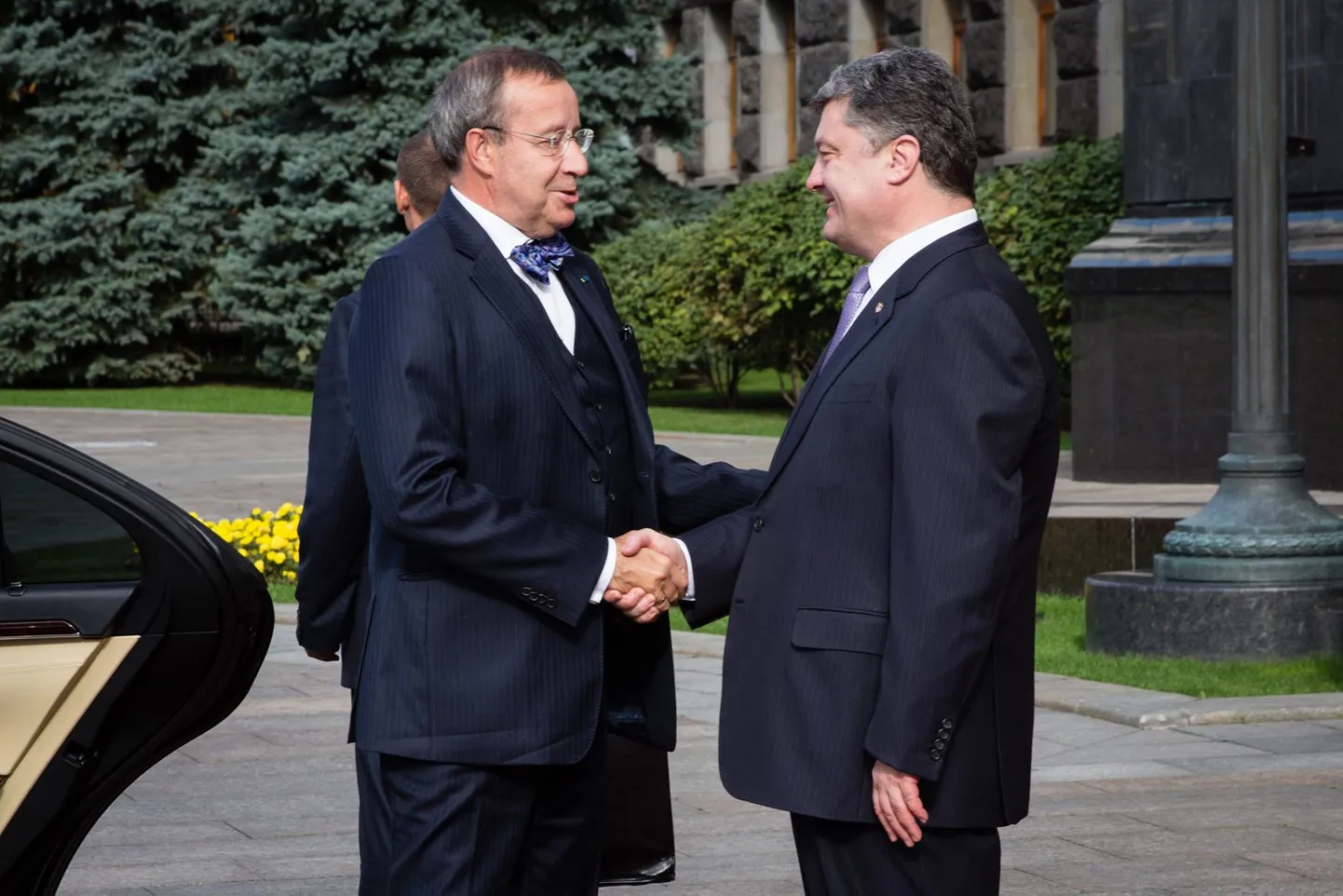 Toomas Hendrik Ilvese kohtumine president Petro Porošenkoga.