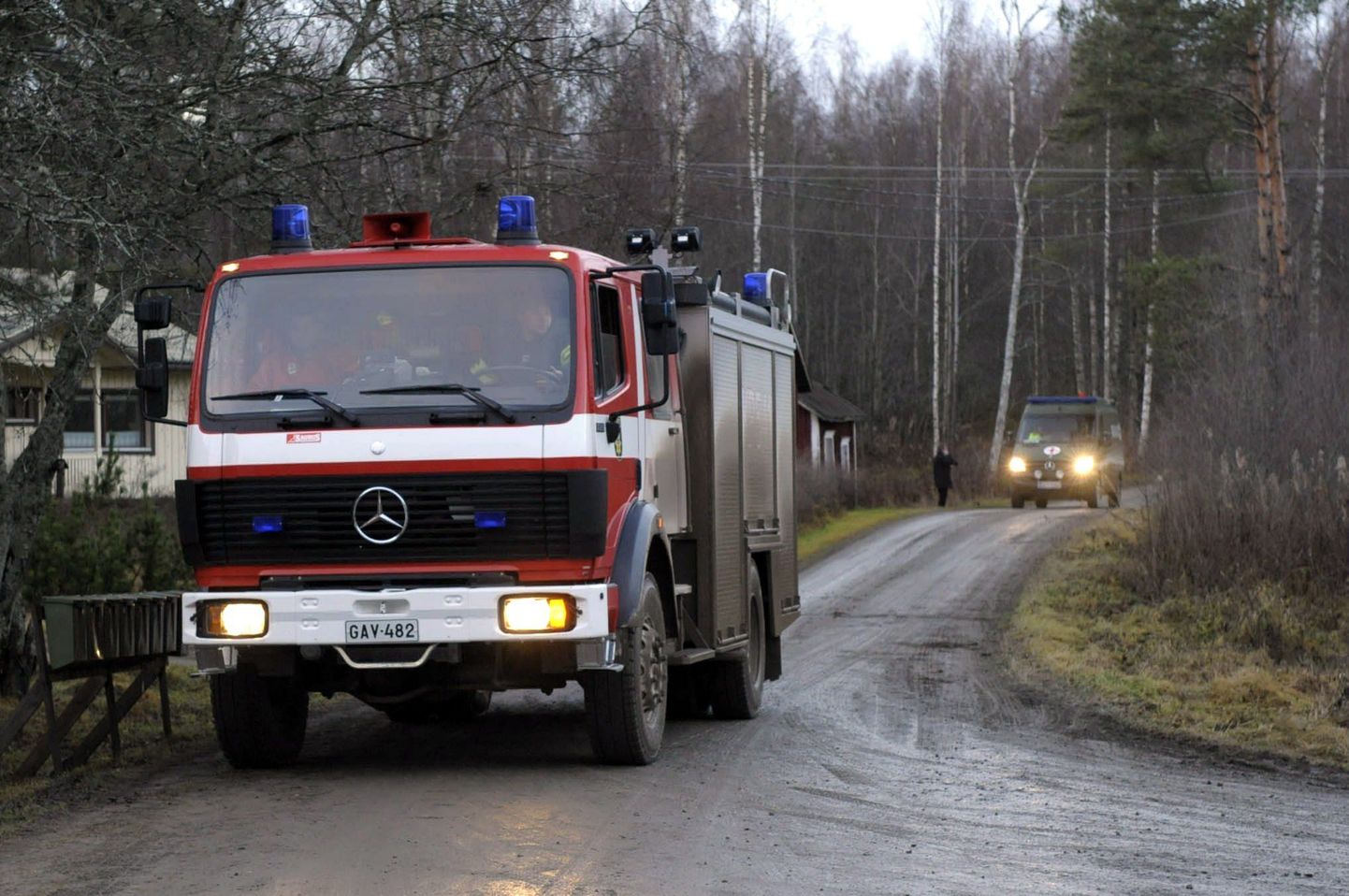Päästeauto Soomes