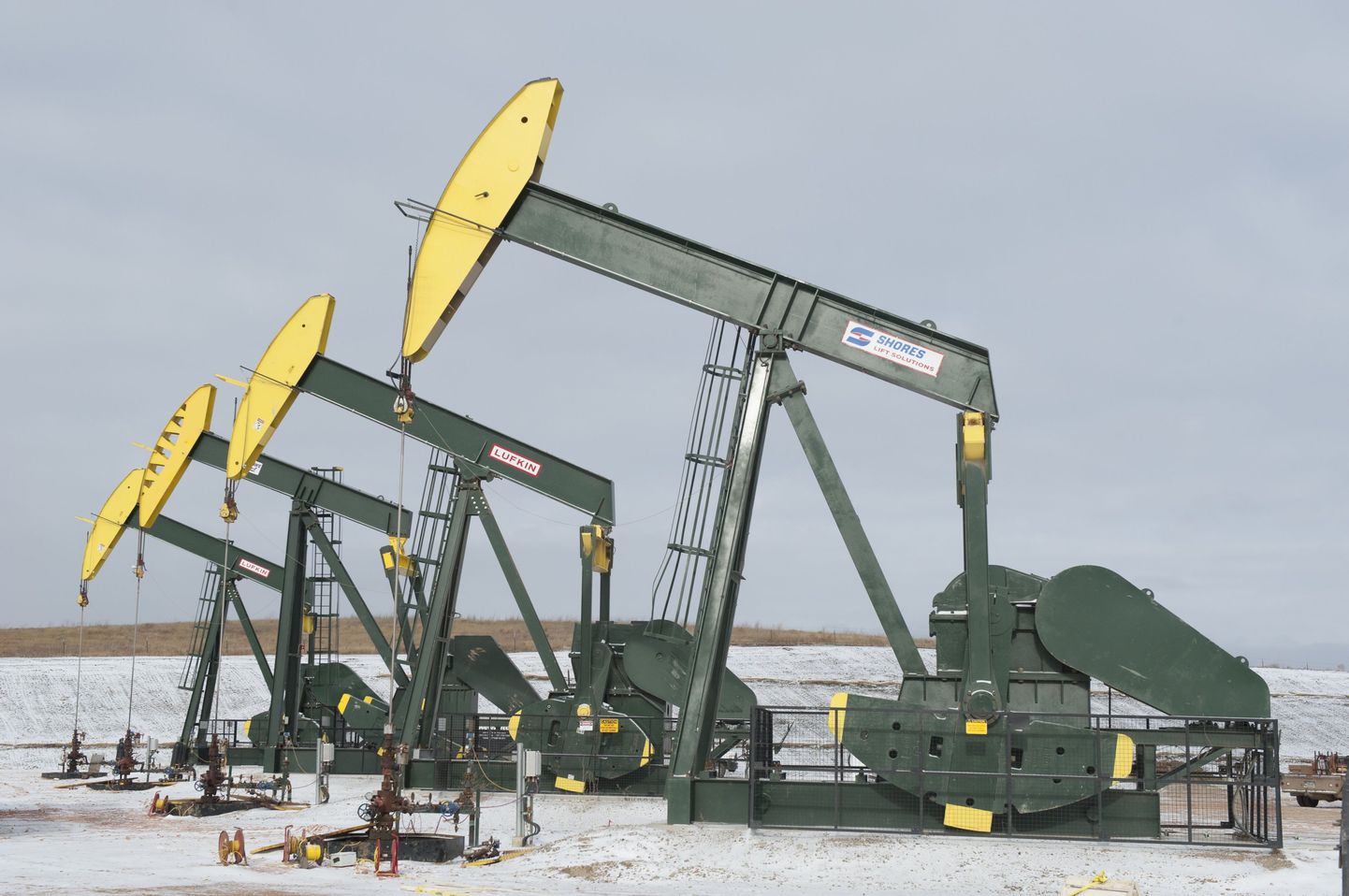 Nafta pumpamine Põhja-Dakotas, USAs