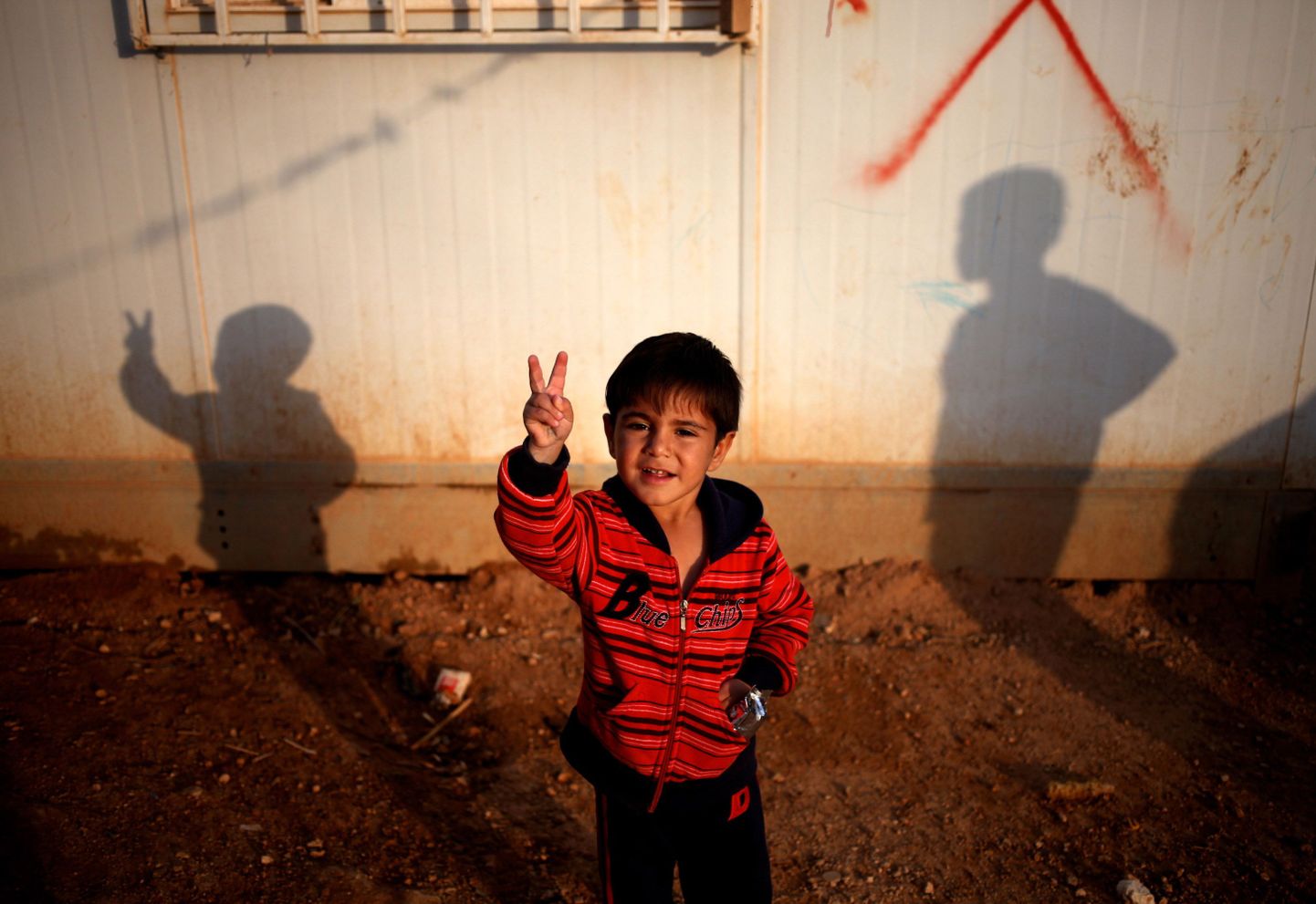 Nelja-aastane Süüria poiss.