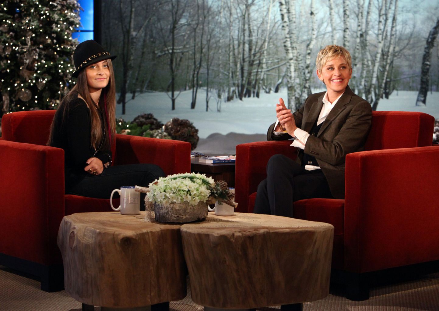 Paris Jackson ja Ellen DeGeneres