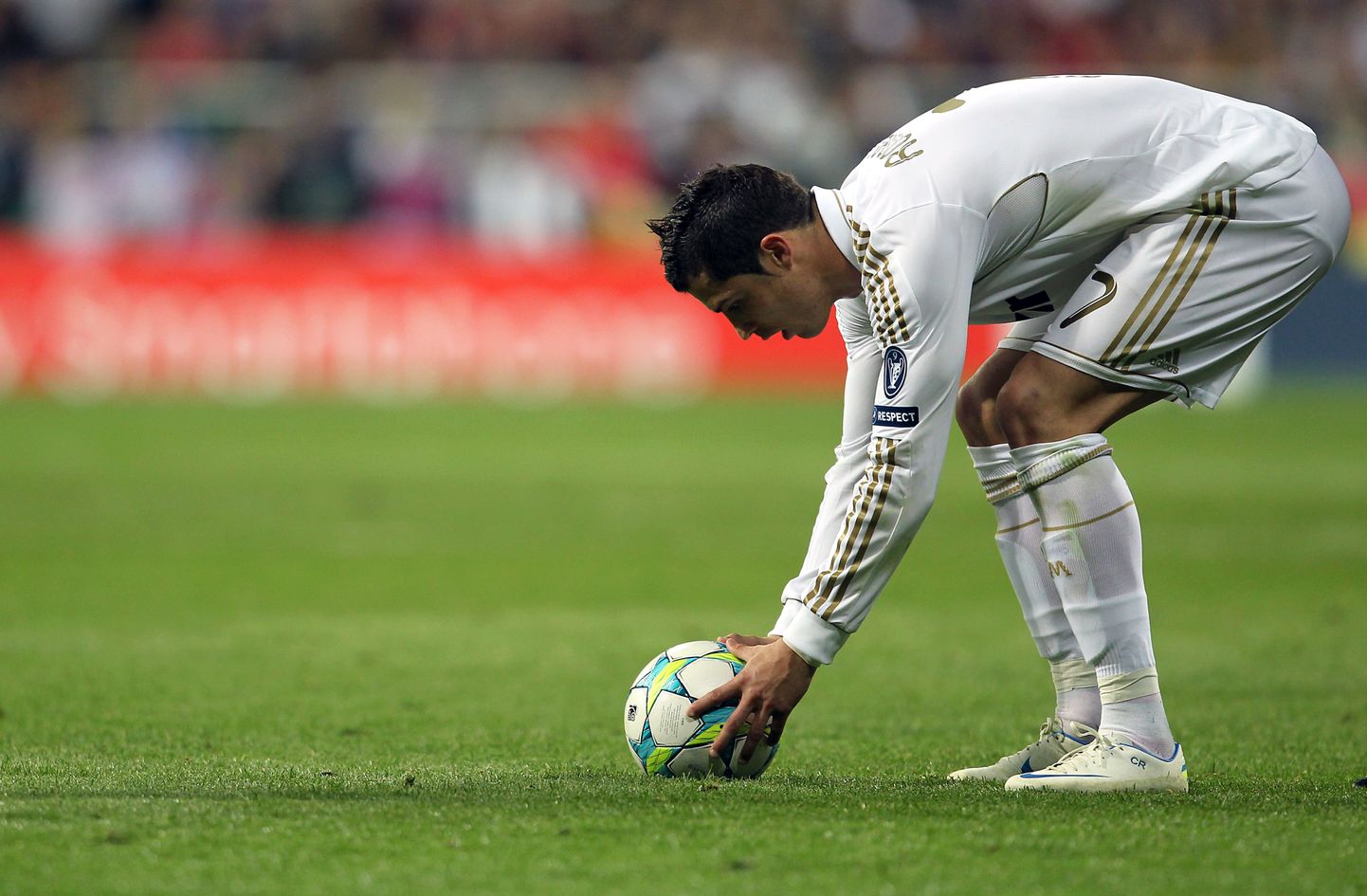 Cristiano Ronaldo valmistub karistuslööki lööma