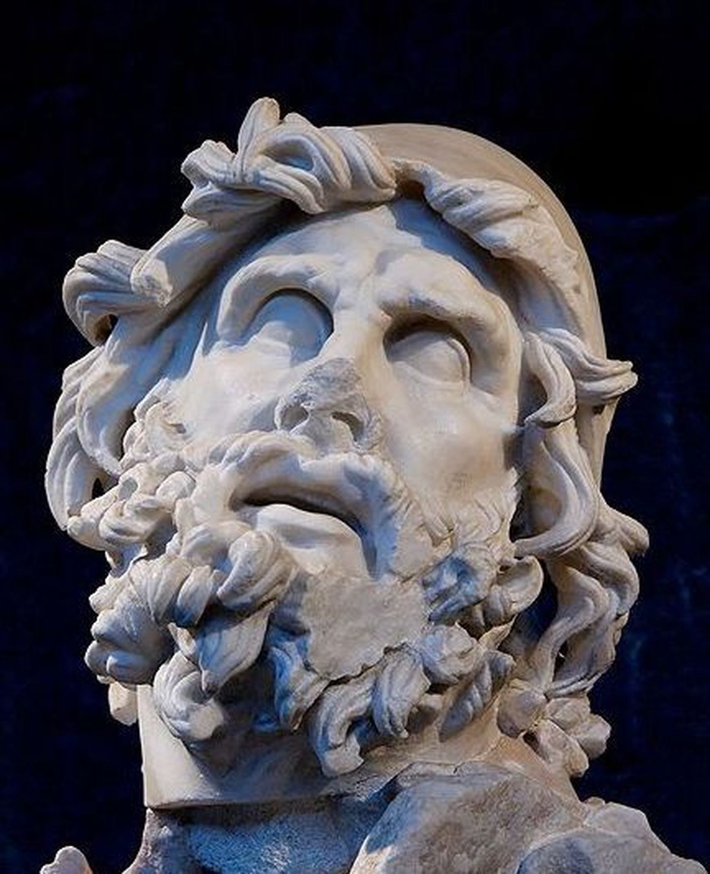 Teisest sajandist pKr. pärit marmorpea, mis kujutab Odysseust