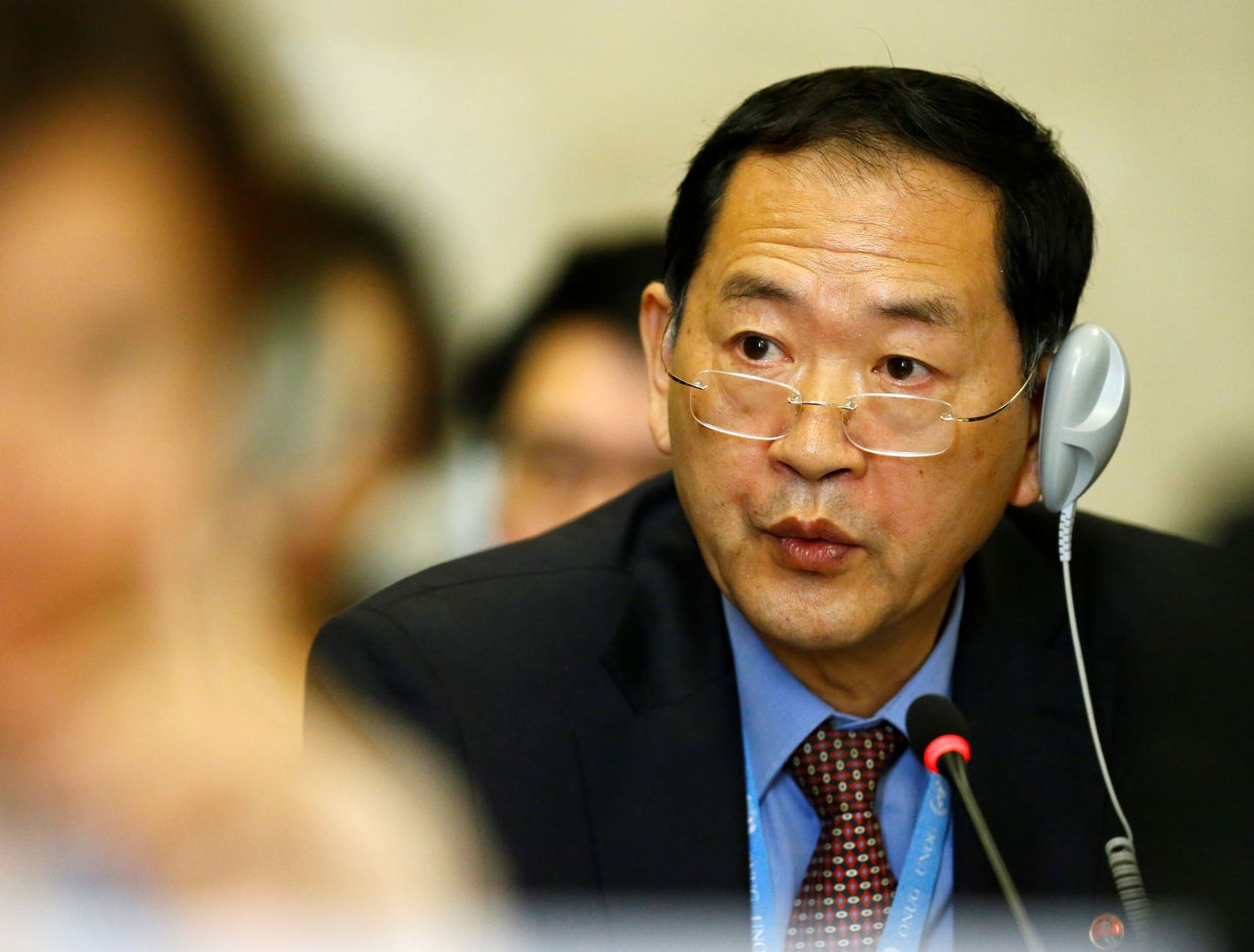 Põhja-Korea suursaadik ÜRO-s Han Tae Song.