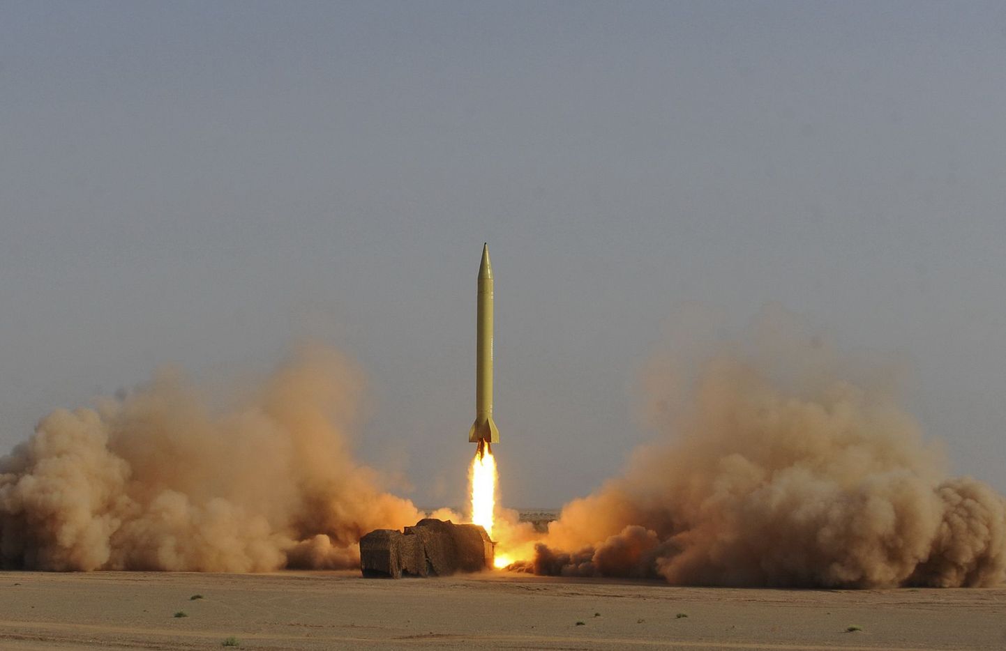 Iraani testitud keskmaarakett Shahab-3