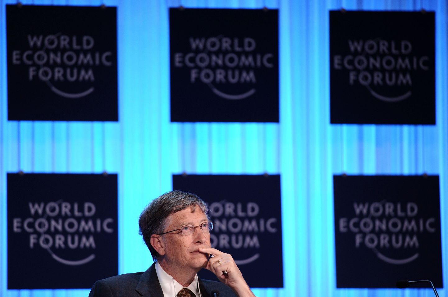 Bill Gates maailma majandusfoorul Davosis.