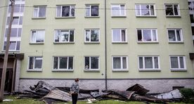Галерея: на следующий день после взрыва в Пыхья-Таллинне