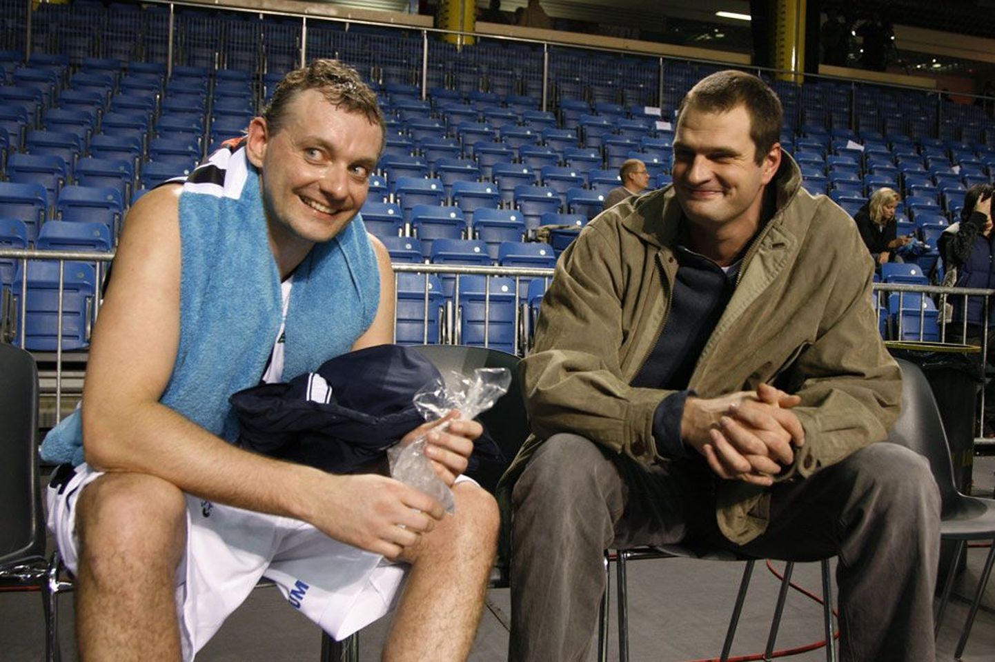 Gert Kullamäe (vasakul) ja Martin Müürsepp sel aastal Eesti koondist ei aita.
