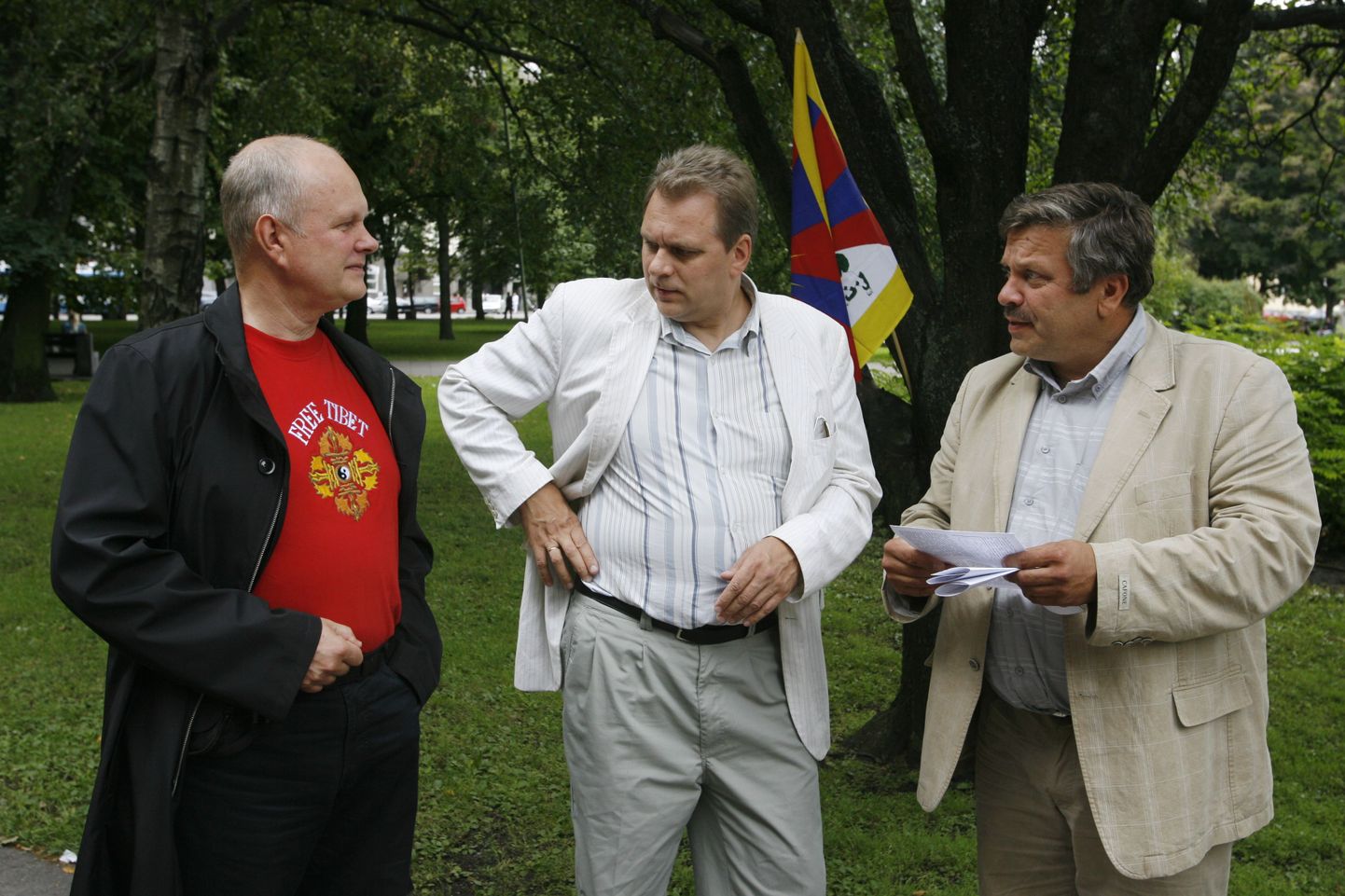 Andres Herkel (vasakul) ja Aimar Altosaar (paremal)