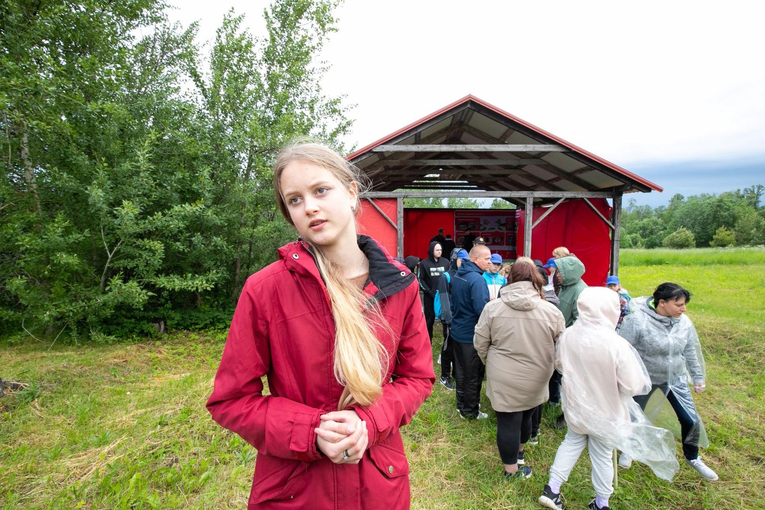 Ukraina lapsed Ida-Virumaal päästeameti korraldatud laagris.