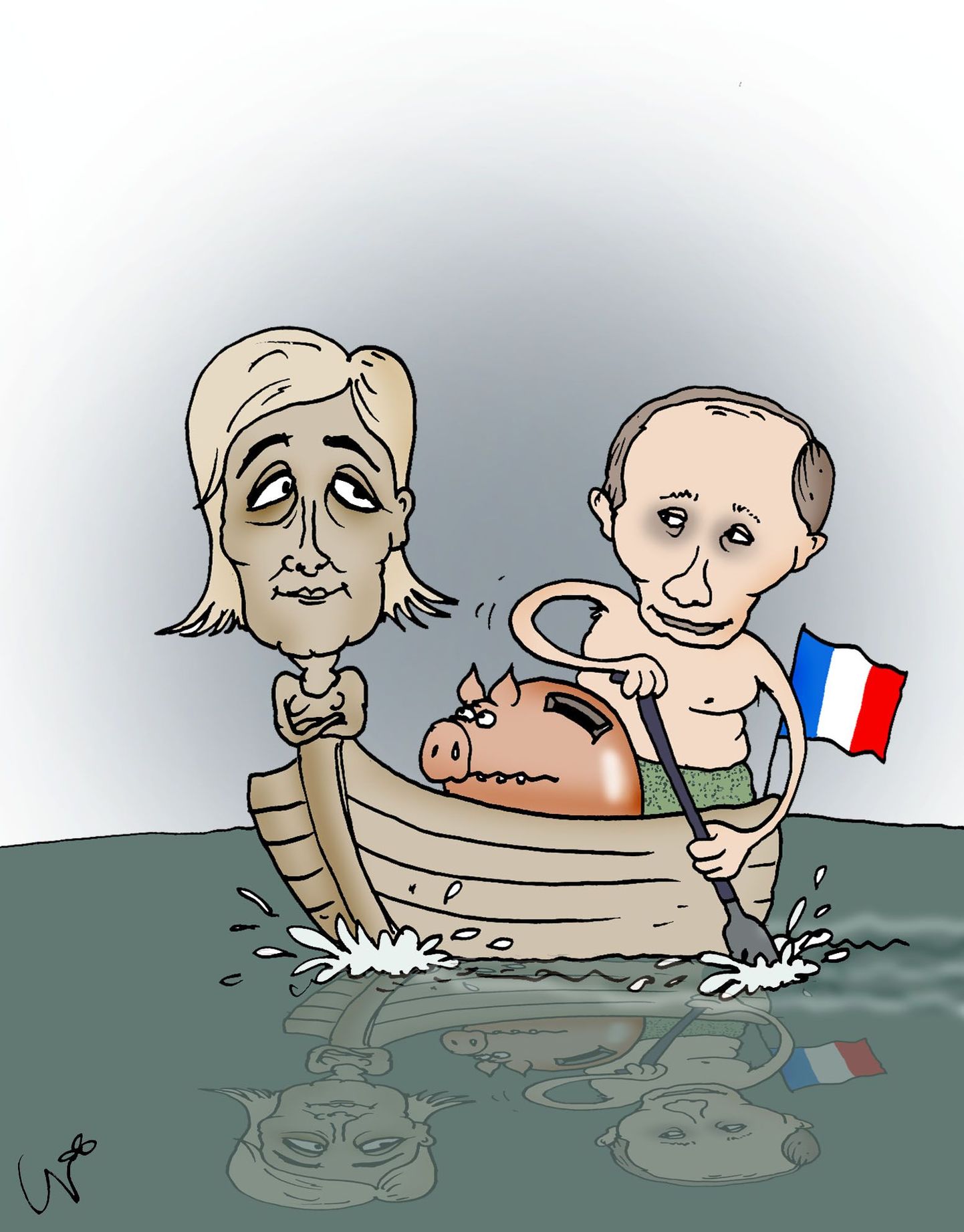 Le Peni ja Putini sõprus