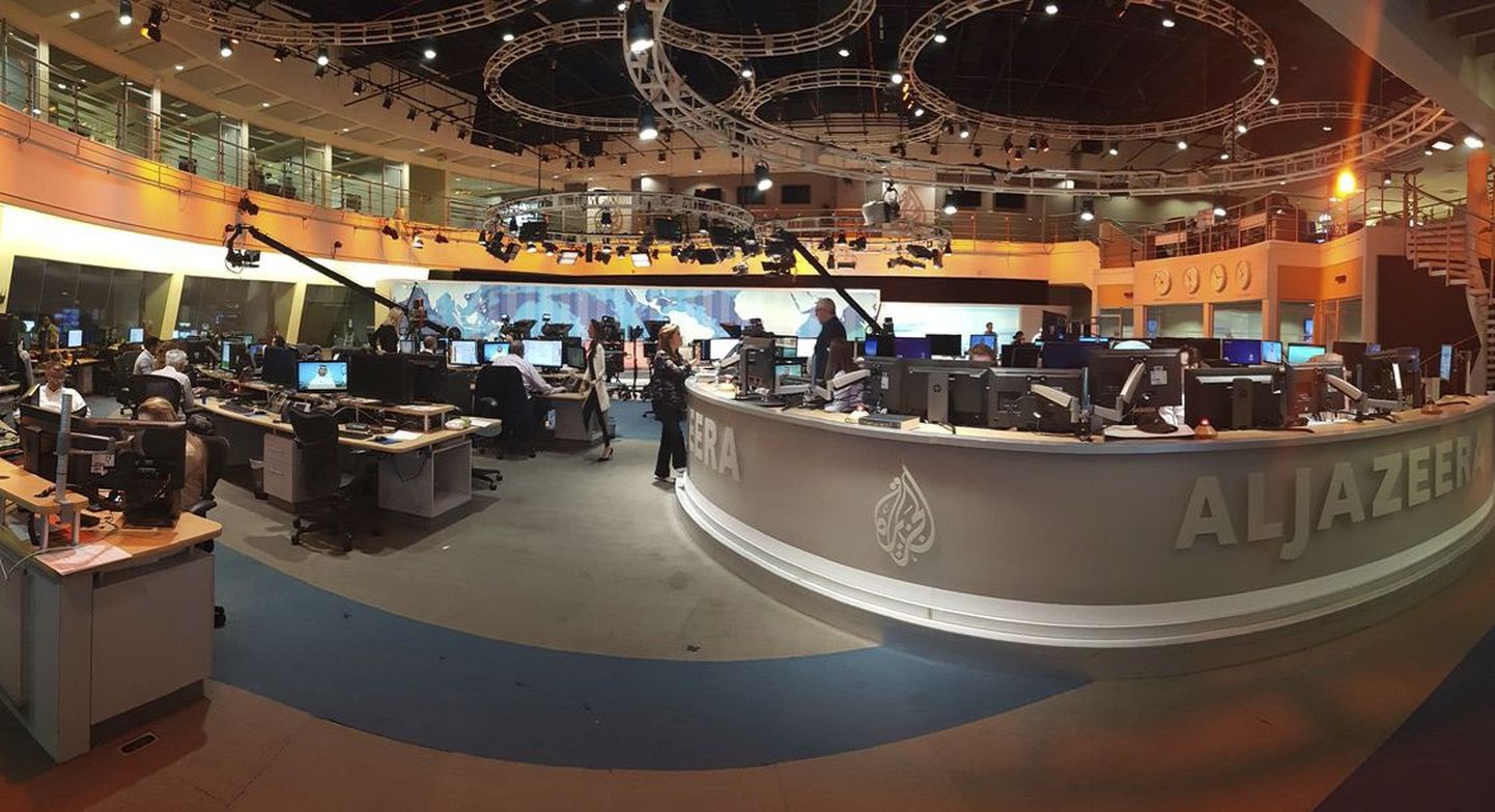 Al-Jazeera telejaam Katari pealinnas Dohas.