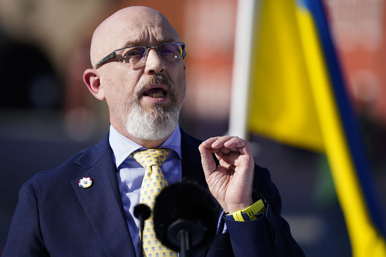 Ukrainas aizsardzības ministrs Oleksijs Rezņikovs
