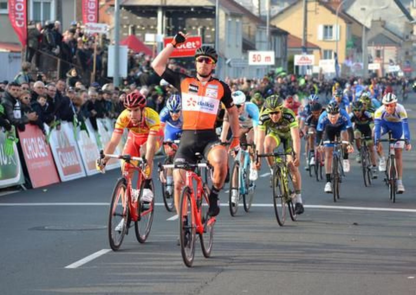Eelmisel aastal Cholet-Pays-de-la-Loire ühepäevasõidu võitnud Rudy Barbier.