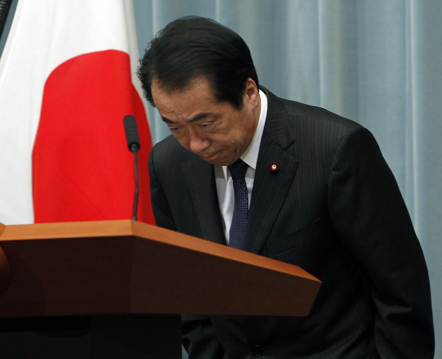 Jaapani peaminister Naoto Kan.