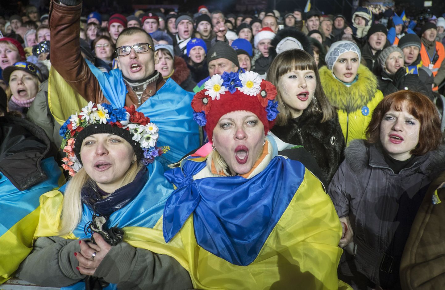 Новый год в Киеве.